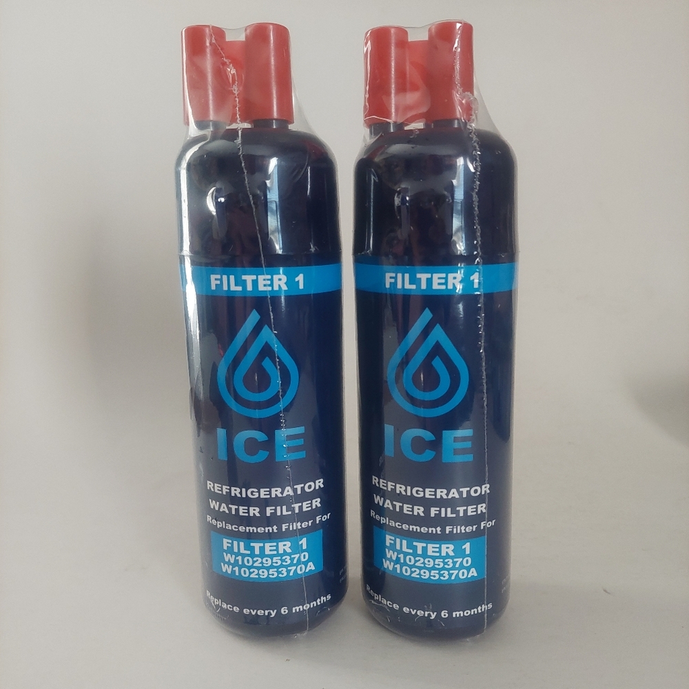 2 ICE Refrigerator Water Filters W10295370